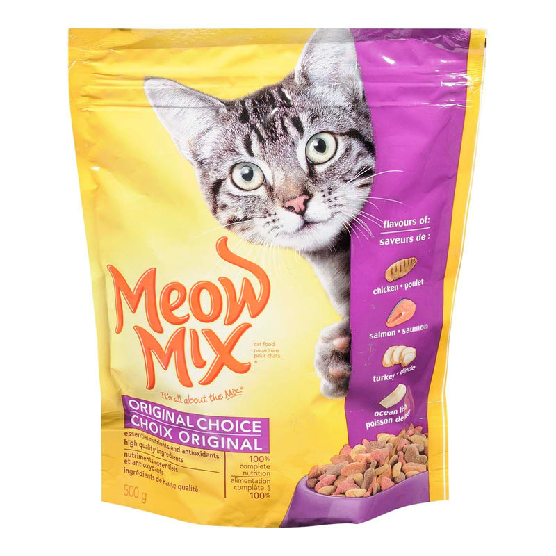 Meow Mix Orginal Dry Cat Food - 500g - Bringme