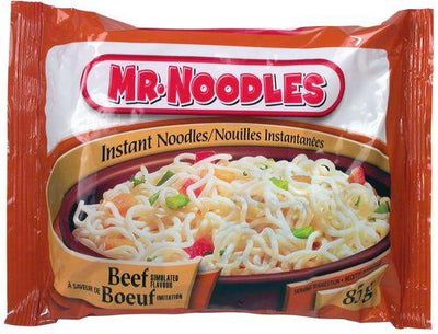 Mr. Noodles Beef Flavour Instant Noodles - 85g - Bringme