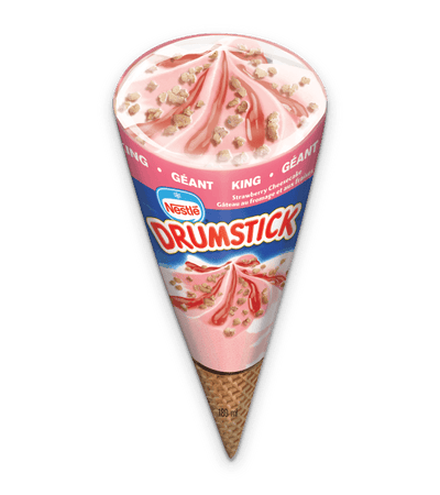 Nestle Drumstick Strawberry Cheesecake Ice Cream - 180ml - Bringme
