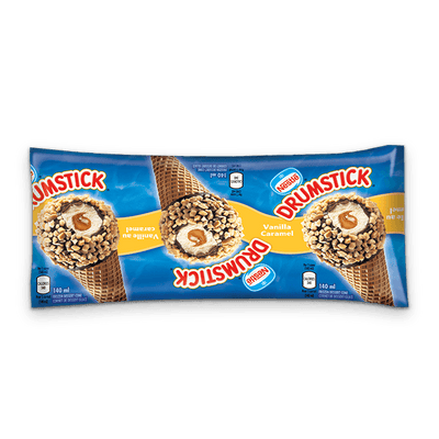 Nestle Drumstick Vanilla Caramel Ice Cream - 140ml - Bringme