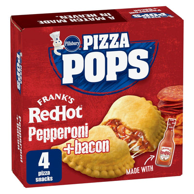 Pillsbury Pizza Pops Frank's RedHot Pepperoni + Bacon Special Edition Pizza Snacks - Bringme