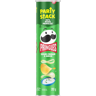 Pringles Party Stack Can Sour Cream & Onion Flavour - 203g - Bringme