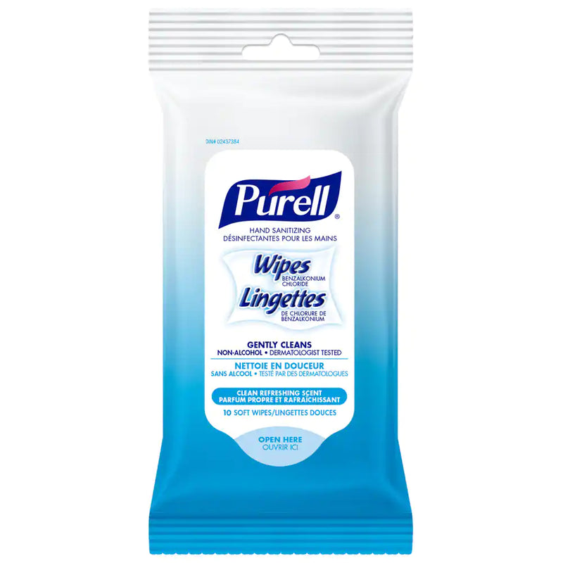 Purell Hand Sanitizing Wipes, 10-pk - Bringme