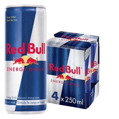 Red Bull Energy Drink - 250 ml (4 pack) - Bringme