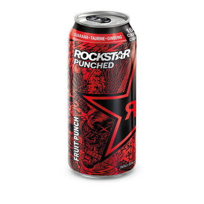 Rockstar Punched Fruit Punch Energy Drink- 473ml - Bringme