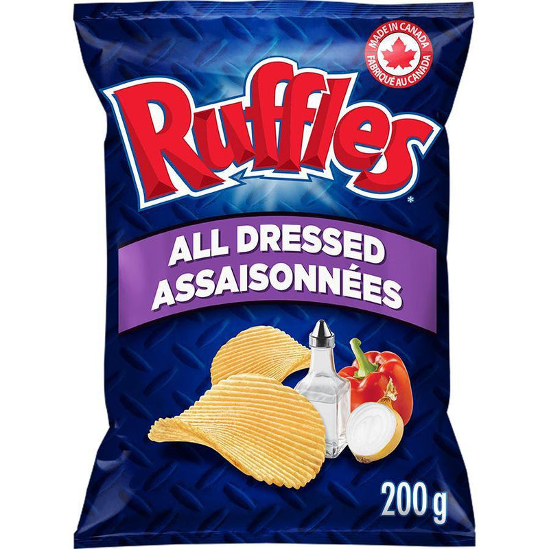 Ruffles All Dressed Potato Chips - 200g - Bringme