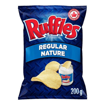 Ruffles Regular Potato Chips - 200g - Bringme