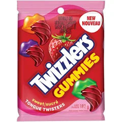TWIZZLERS Gummies Sweet Tongue Twisters Candy - 182 g - Bringme