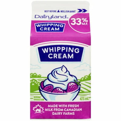 Dairyland Whipping Cream 33% - 473ml - Bringme