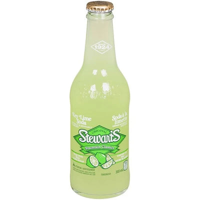 Stewart's Key Lime Soda - 355 ml - Bringme