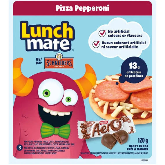 Schneiders Lunch Mate Pizza pepperoni - 120g - Bringme