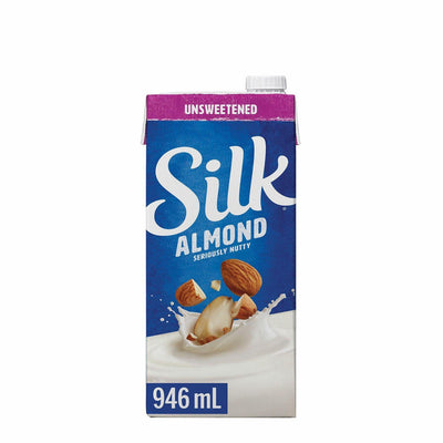 Silk Almond Milk- Unsweetened - 946 mL - Bringme