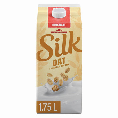 Silk Oat Milk, Original, Plain - 1.75L - Bringme