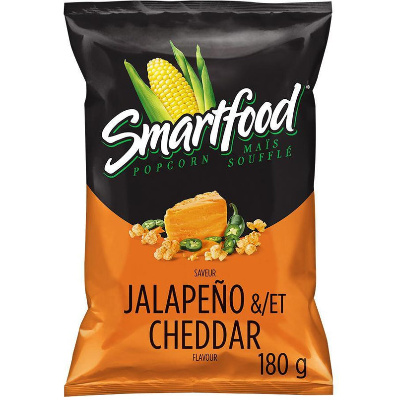 Smartfood Jalapeño & Cheddar Flavour Seasoned Popcorn - 180g - Bringme