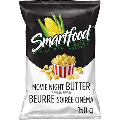 Smartfood Movie Night Butter Flavour Seasoned Popcorn - 150g - Bringme