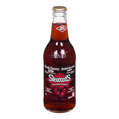Stewart's Black Cherry Soda - 355 ml - Bringme