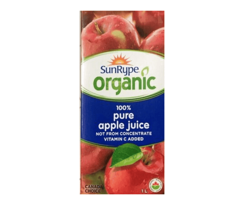 SunRype Organic Apple Juice 100% Pure - 1L - Bringme