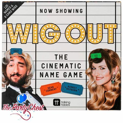 Talking Tables Wig Out The Cinematic Name Game - Bringme