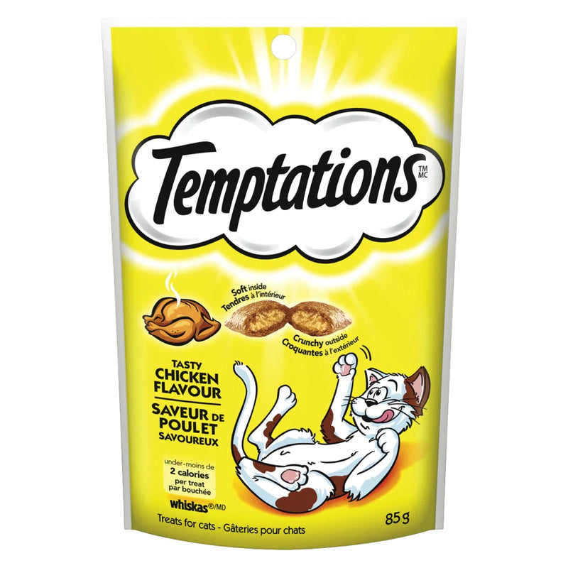 Temptations Cat Treats Tasty Chicken Flavor - 85g
