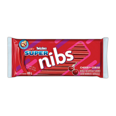 TWIZZLERS SUPER NIBS Cherry Candy - 400g - Bringme