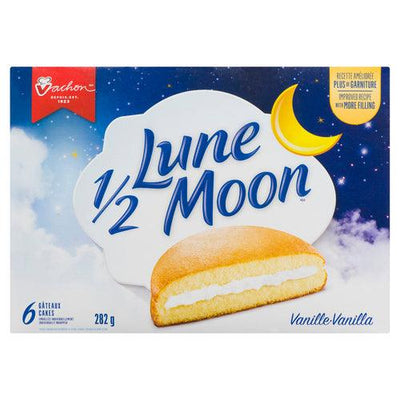 Vachon 1/2 Lune Moon Cakes Vanilla - 282 g - Bringme